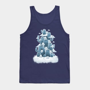 Tiger Cactus Tree in Heaven Tank Top